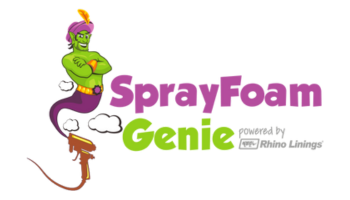 SPRAY FOAM GENIE Logo